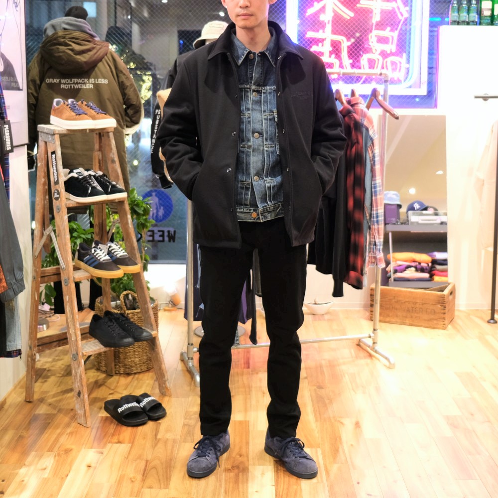 MINEDENIM × GB SPORTS MELTON COACH JACKET | HOUSE BY WEEKEND DEALERS 