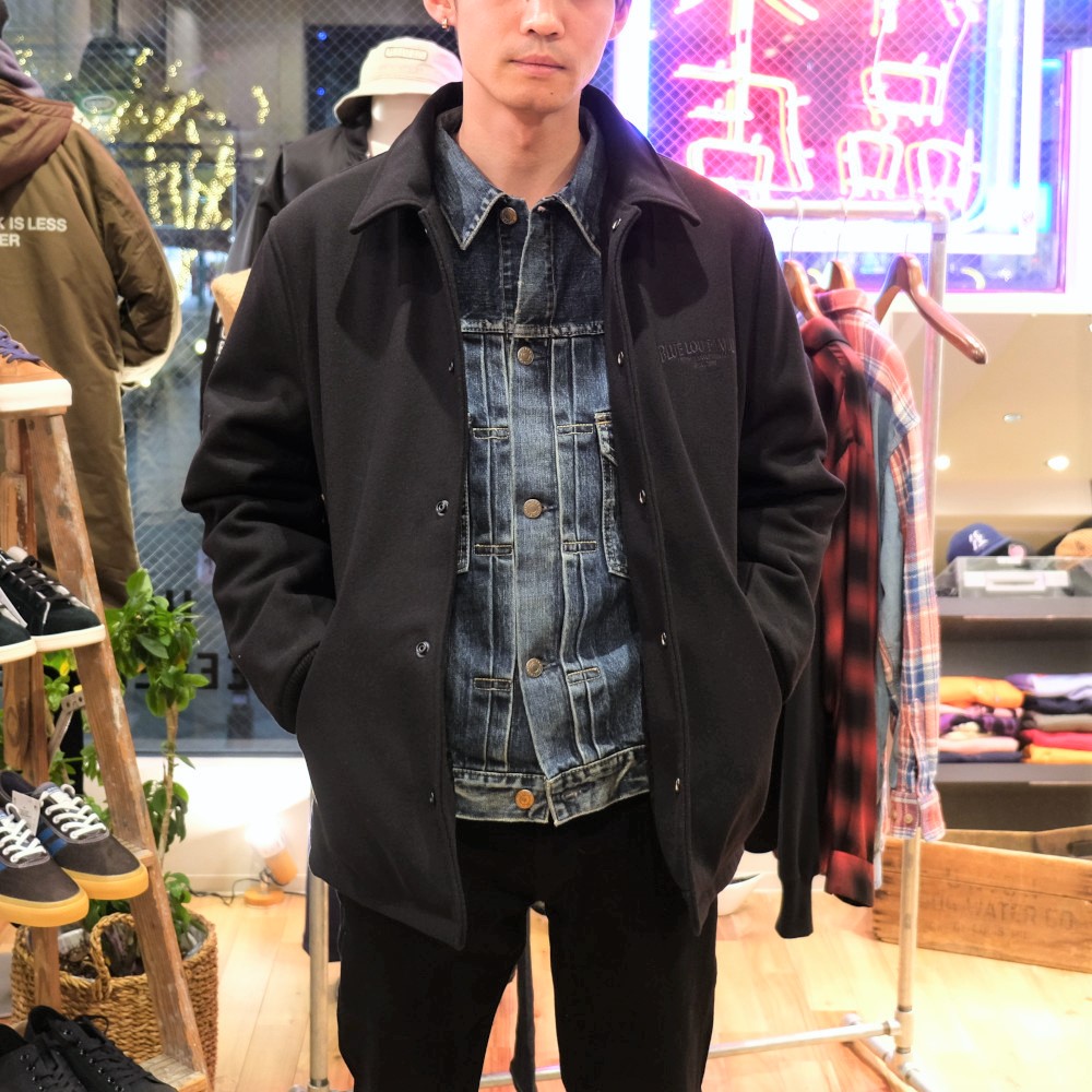 MINEDENIM × GB SPORTS MELTON COACH JACKET | HOUSE BY WEEKEND DEALERS 