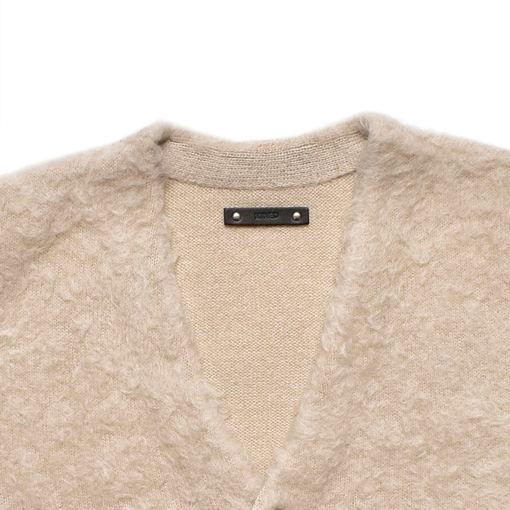 MINEDENIM / Shaggy Mohair Knit Cardigan | HOUSE BY WEEKEND DEALERS 